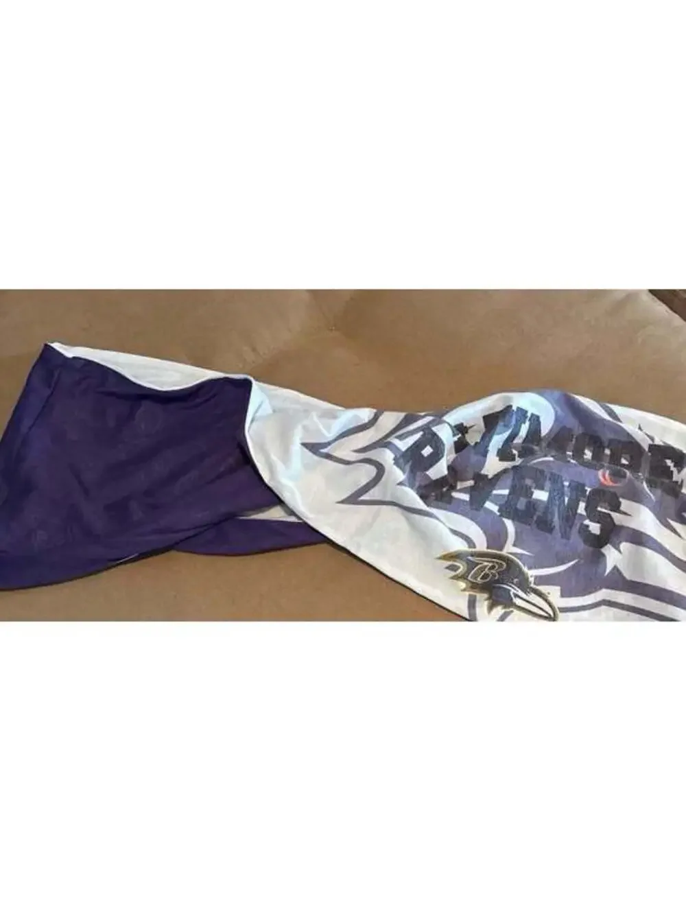 Rare/Vintage NFL Baltimore Ravens T-Shirt Infinity Scarf